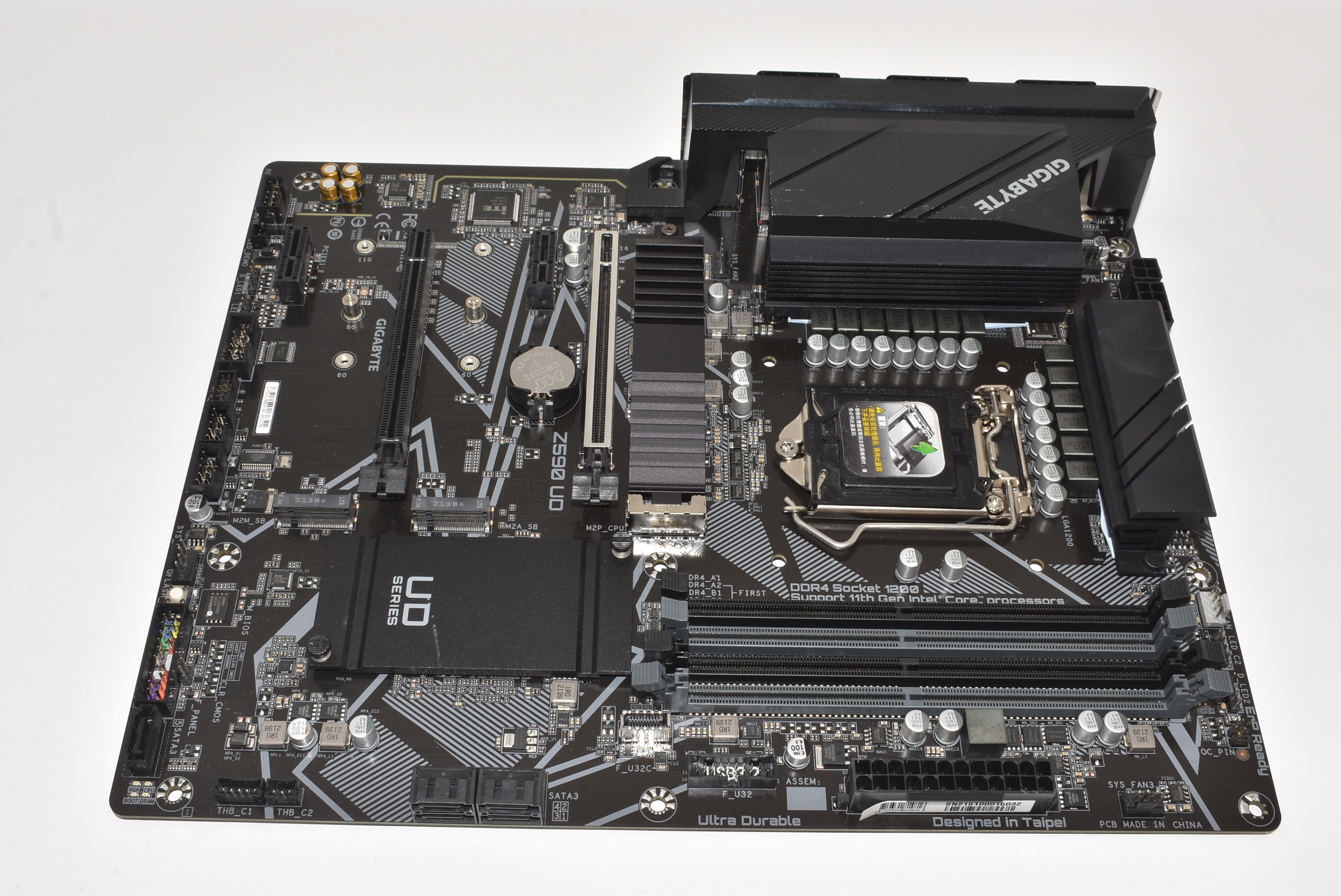 Z590UDAC GigaByte LGA 1200 Intel Z590 ATX Gaming Motherboard No IO Shield Plate