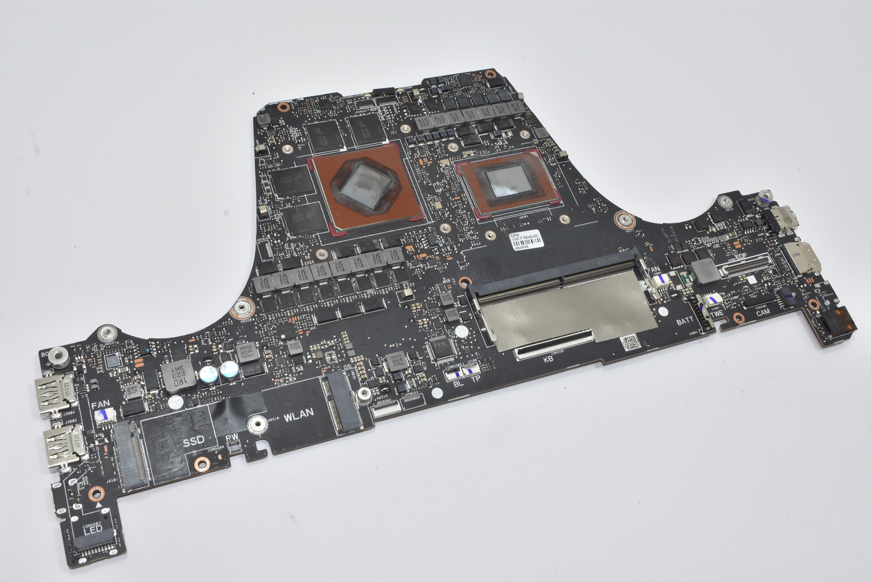90NR09T0-R00021 Asus AMD Ryzen 9 6900HS RX 6700S Motherboard GA402RJ-G14.R96700
