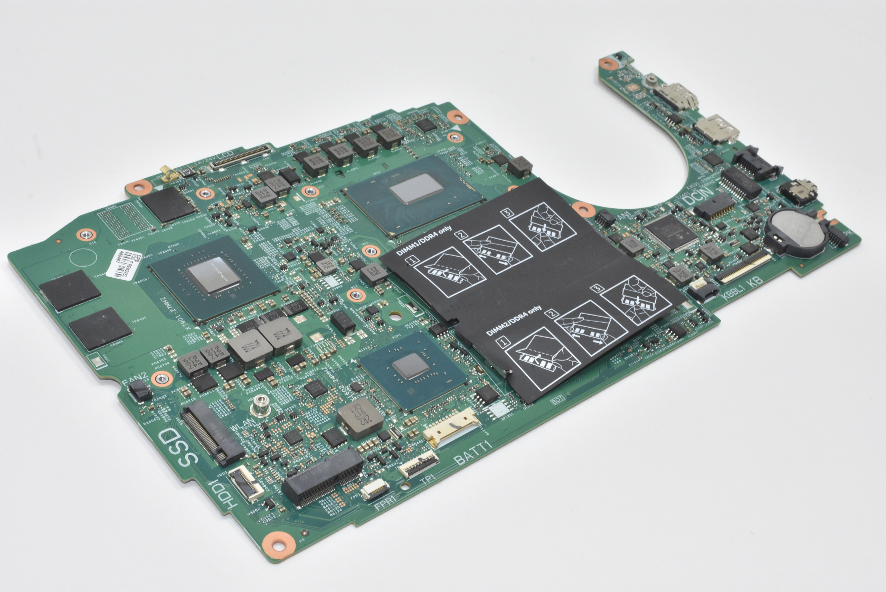 XHJ4R Dell Intel i5-9300H GTX 1660 Motherboard I3590-5988BLK-PUS