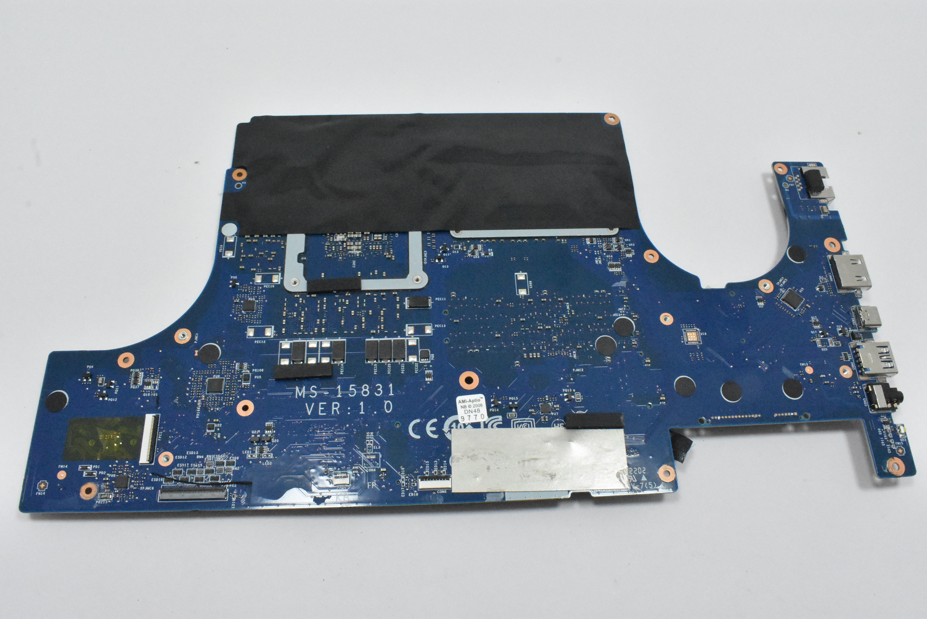 607-15831-31S MSI Intel i7-12650H NVIDIA RTX 3060 Motherboard SWORD15126