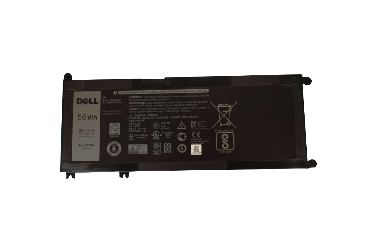 33YDH Dell 15.2v 56wh 3500mah  Battery  I7778-0026 I7779-1684