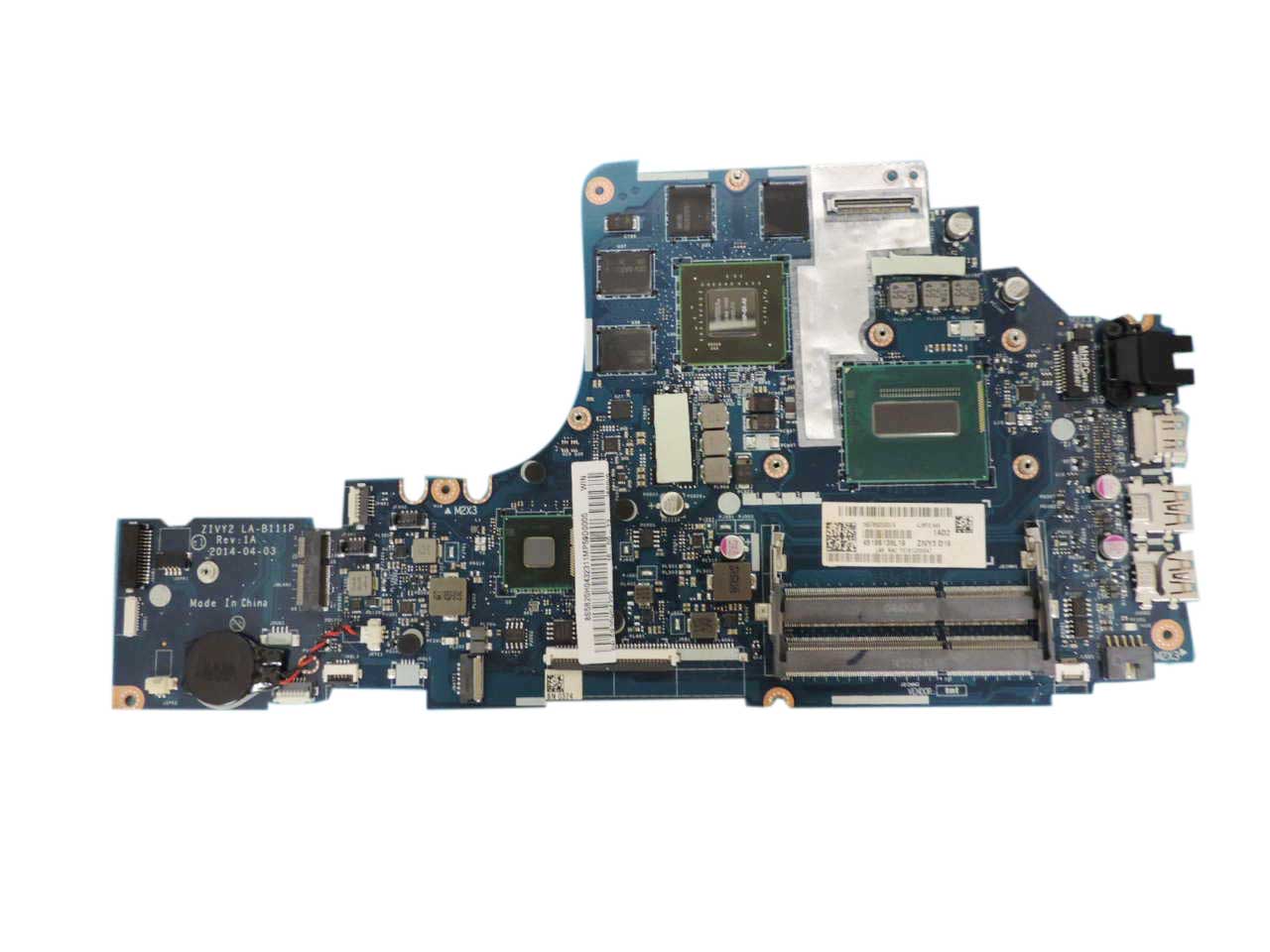5B20H04323 Lenovo Intel I5-4210h Nvidia Gtx-860m Motherboard 80DU Y70-70