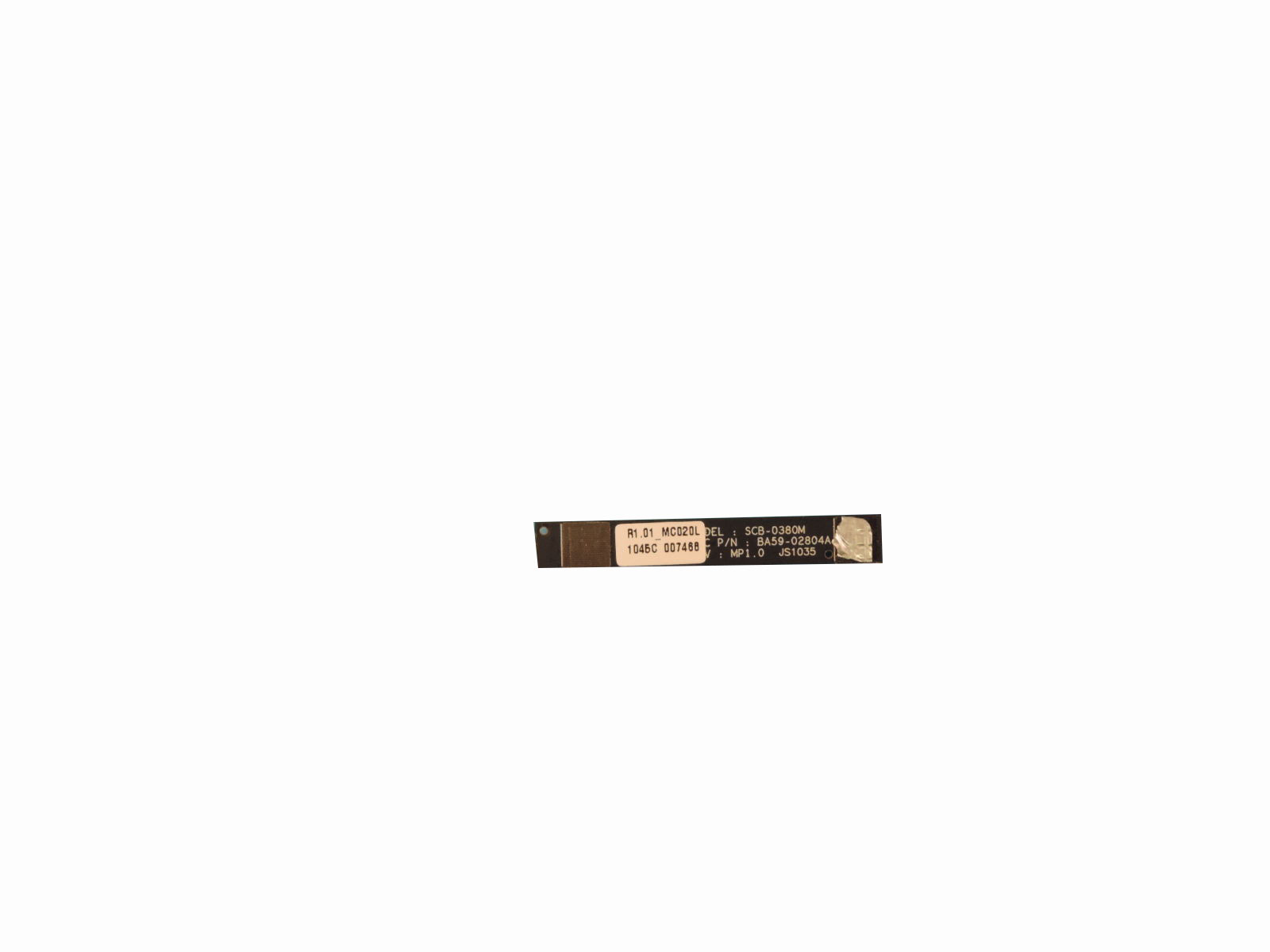BA59-02804A Samsung Webcam NP-QX41-1W02UB