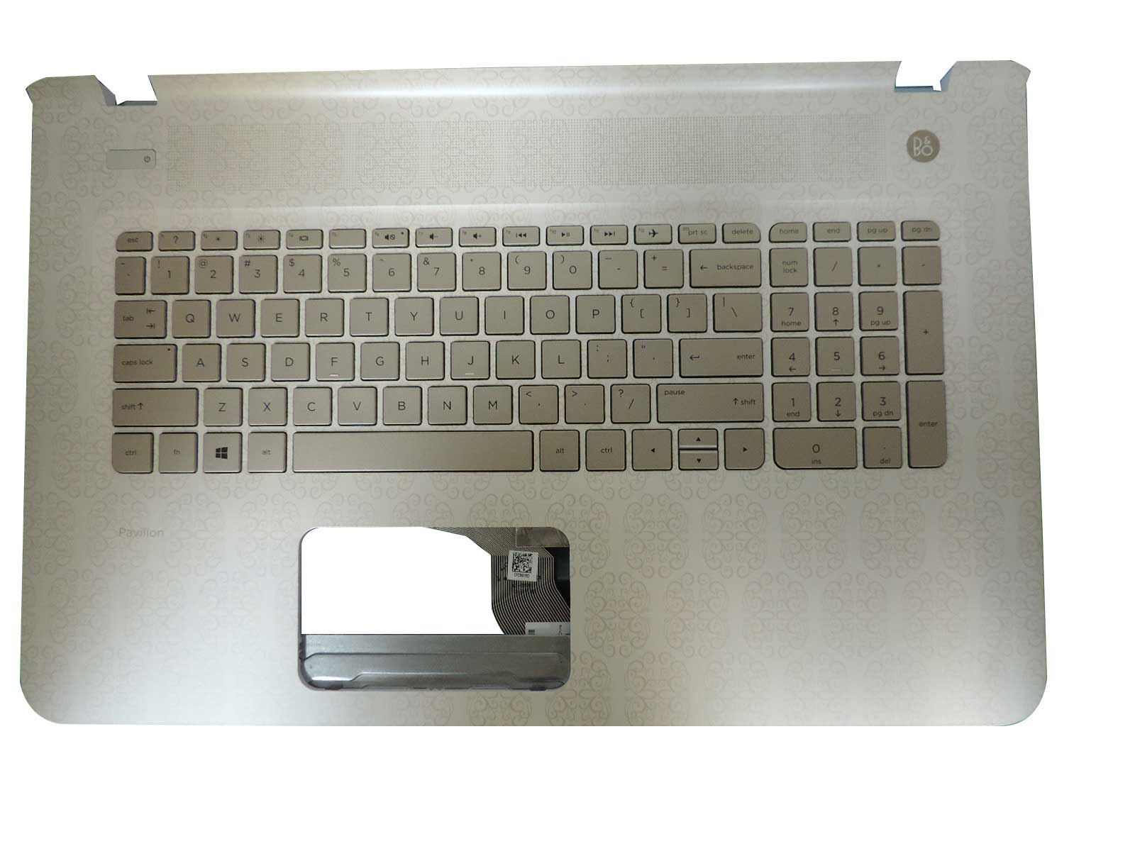 HPM14M53US6920 Hp US Palmrest & Keyboard Pale Gold 17-G203CY