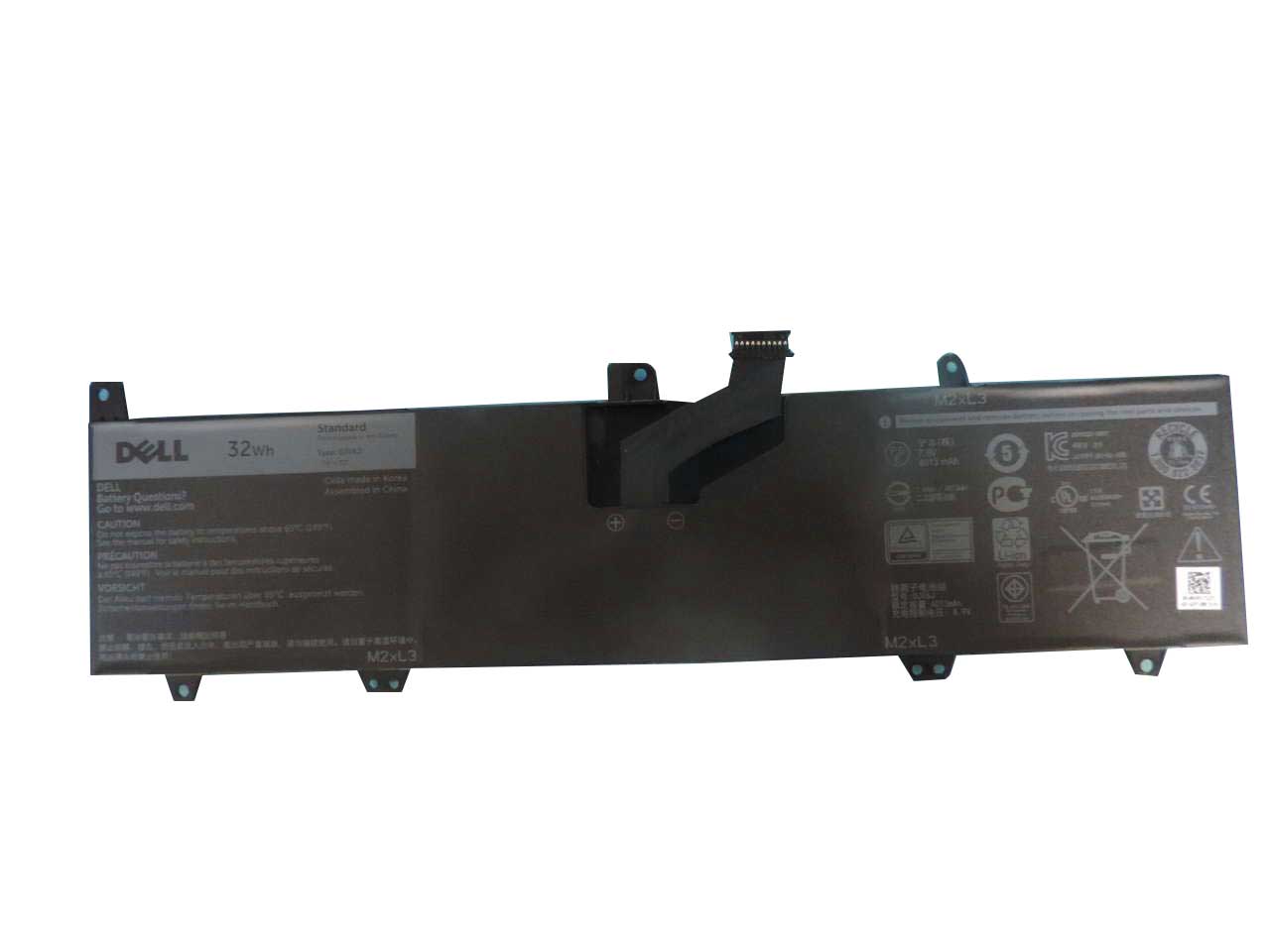 PGYK5 Dell 32wh 4013mah 7.6v Battery 11-3168C322PTF I3180-A361GRY-PUS